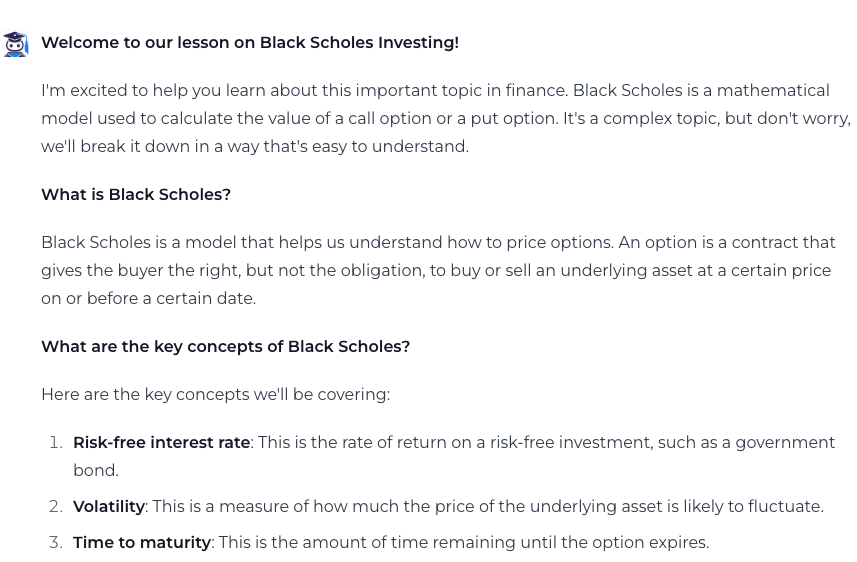 Elementary-level course on Black-Scholes pricing